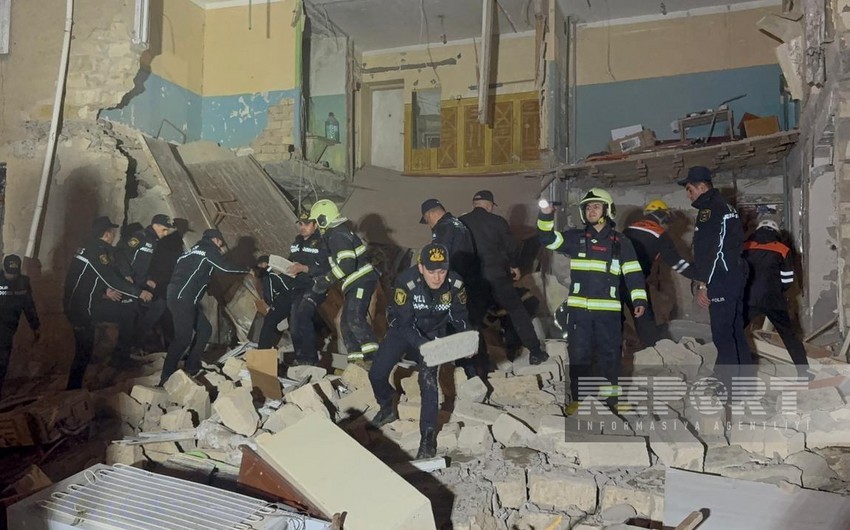 TƏCİLİ ‼️ Azərbaycanda binada GÜCLÜ PARTLAYIŞ oldu -FOTO - VİDEO