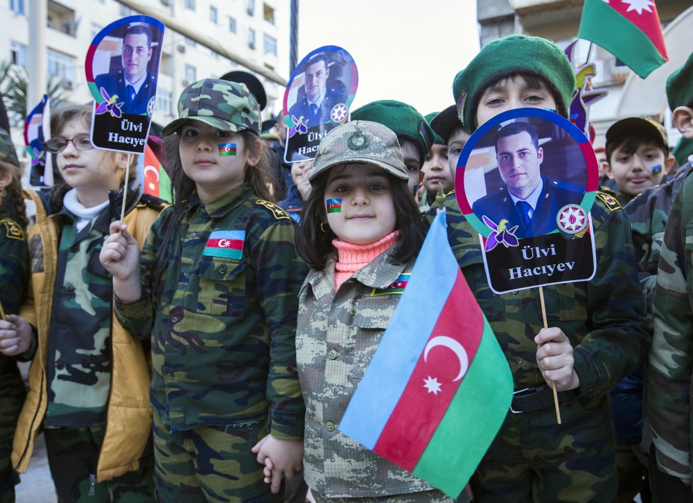 Şəhid Ülvi Hacıyev doğum günündə anıldı- FOTOLAR
