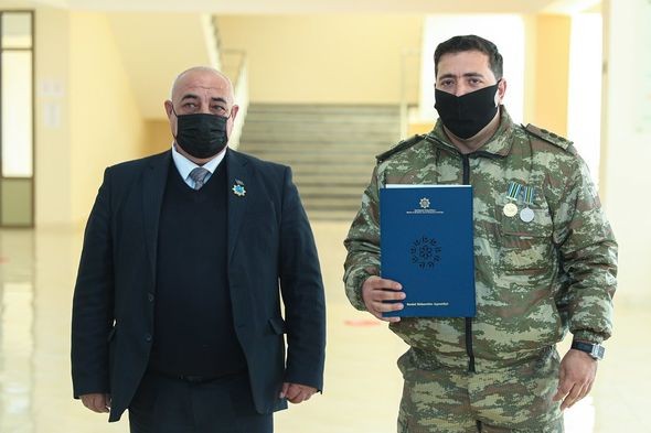 Şəhid ailələri və müharibə əlillərinə mənzil verildi- FOTOLAR