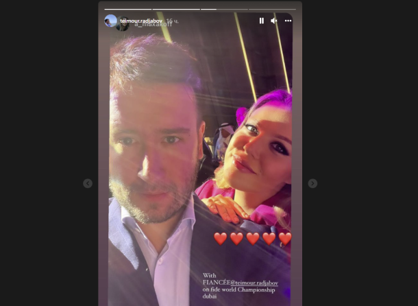 Teymur Rəcəbov Rusiya Xalq artistinin nəvəsi ilənişanlandı - Fotolar