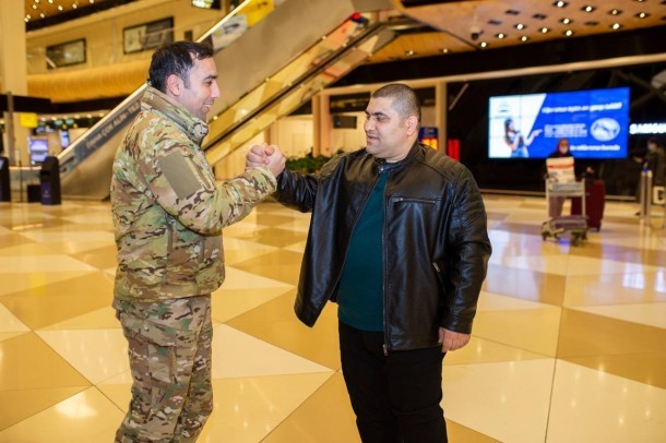 Daha 5 qazimiz sağalaraq Vətənə geri döndü- FOTOLAR