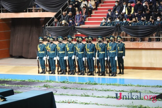 Şəhidlərlə vida mərasimi keçirilir- VİDEO (FOTOLAR)