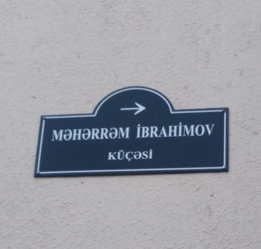 Şəhid jurnalistin adına küçə verildi- FOTO