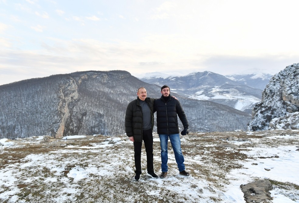 Heydər Əliyevin Hadrut və Şuşadan -Fotoları