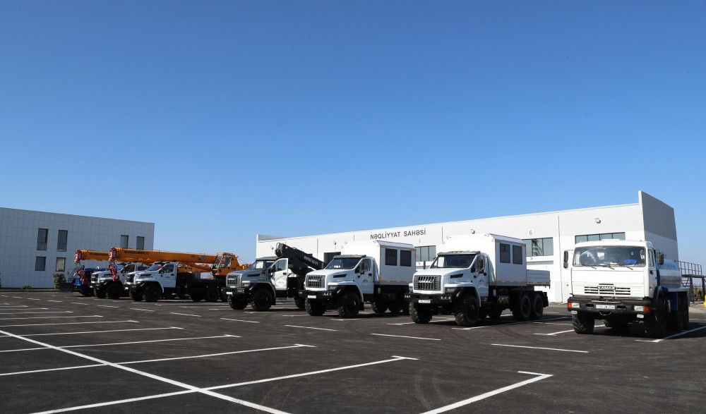 Prezident və birinci xanım Ağdamda səfərdə olublar- FOTOLAR