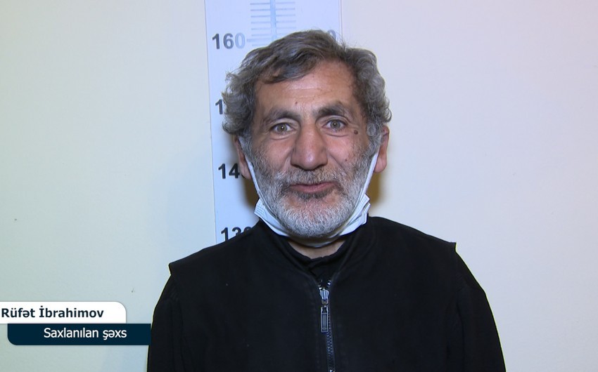 Bakıda silah satmaq istəyən şəxs saxlanıldı- FOTO