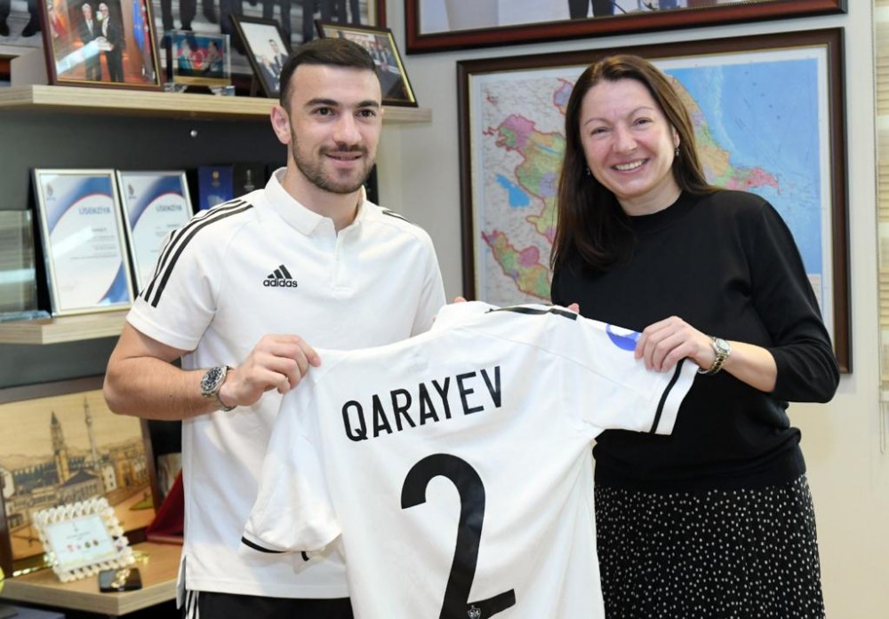 Qara Qarayev "İdman ustası" kimiTƏTİF OLUNDU (FOTOLAR)