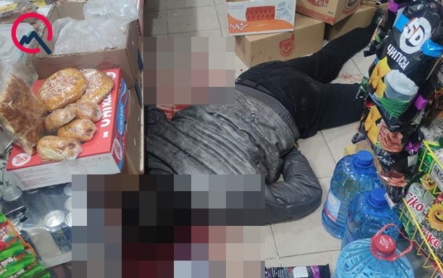 Zaur Yusifov marketdə güllələnibmiş...-  QƏTLİN FOTOLARI