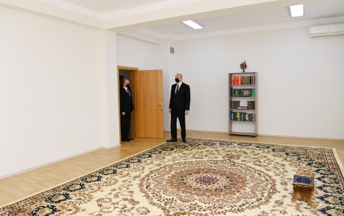 Prezident penitensiar müəssisələrdə yaradılan şəraitlə tanış oldu- FOTOLAR