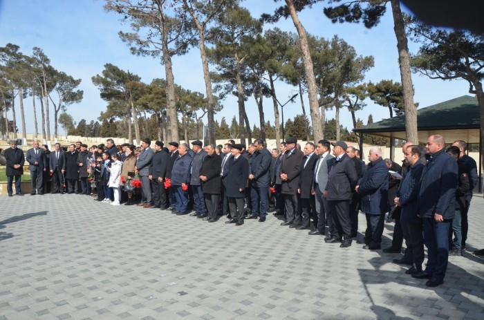 Şükür Həmidovun xatirəsi yad edildi- FOTOLAR