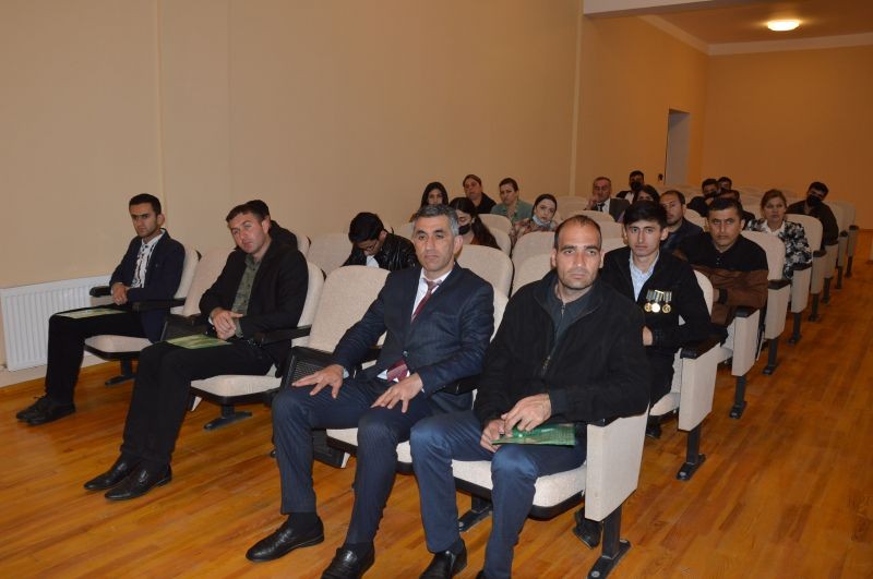 Masallıda talassemiya və qohum nikahlarının səbəb olduğu xəstəliklər barədə tədbir keçirilib -FOTO