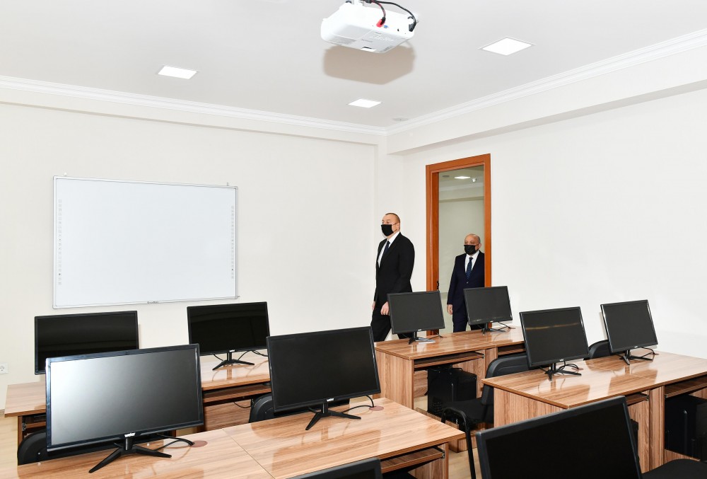 Prezident İlahiyyat İnstitutunun yeni binasının açılışında -FOTOLAR