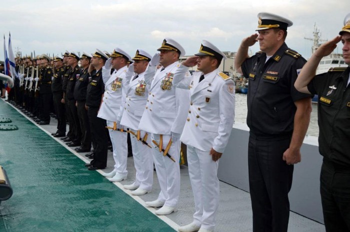Azərbaycan hərbi gəmilərini Rusiyaya göndərdi- FOTOLAR