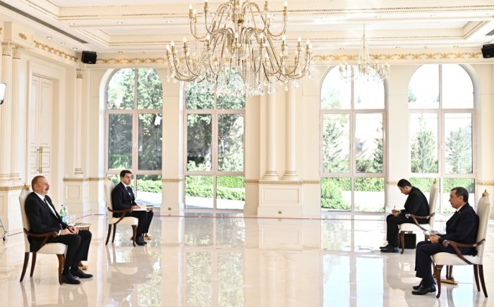Prezident yeni səfirlərin etimadnamələrini qəbul etdi- FOTOLAR