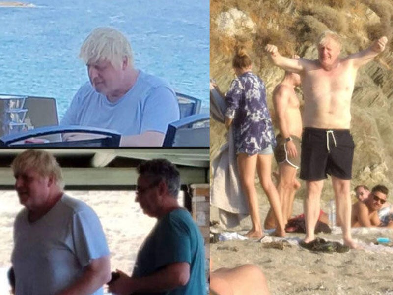 Baş nazir çimərlikdə görün necə görüntüləndi- FOTO