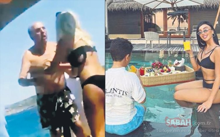 Məşhur iş adamı ilə ailə quran azərbaycanlı model sabiq deputat dənizdə dalaşdı- ANBAAN VİDEO