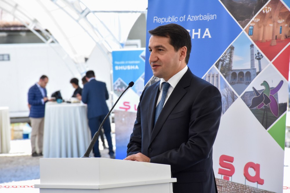 Şuşada beynəlxalq konfrans işə başladı(FOTOLAR)