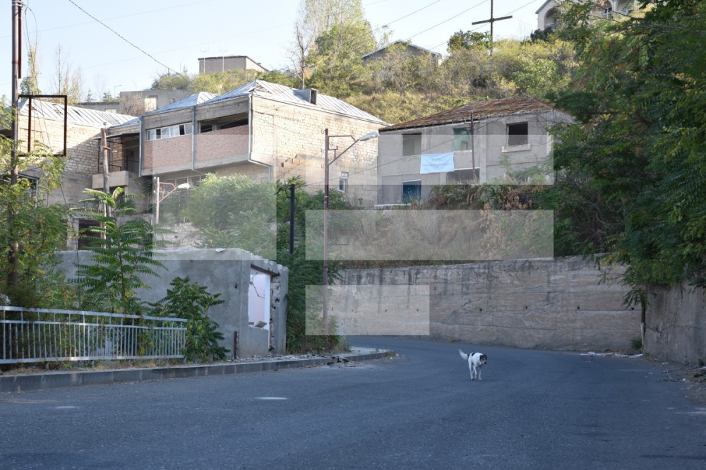 Ermənilər Laçın şəhərini belə dağıtdılar(FOTO)