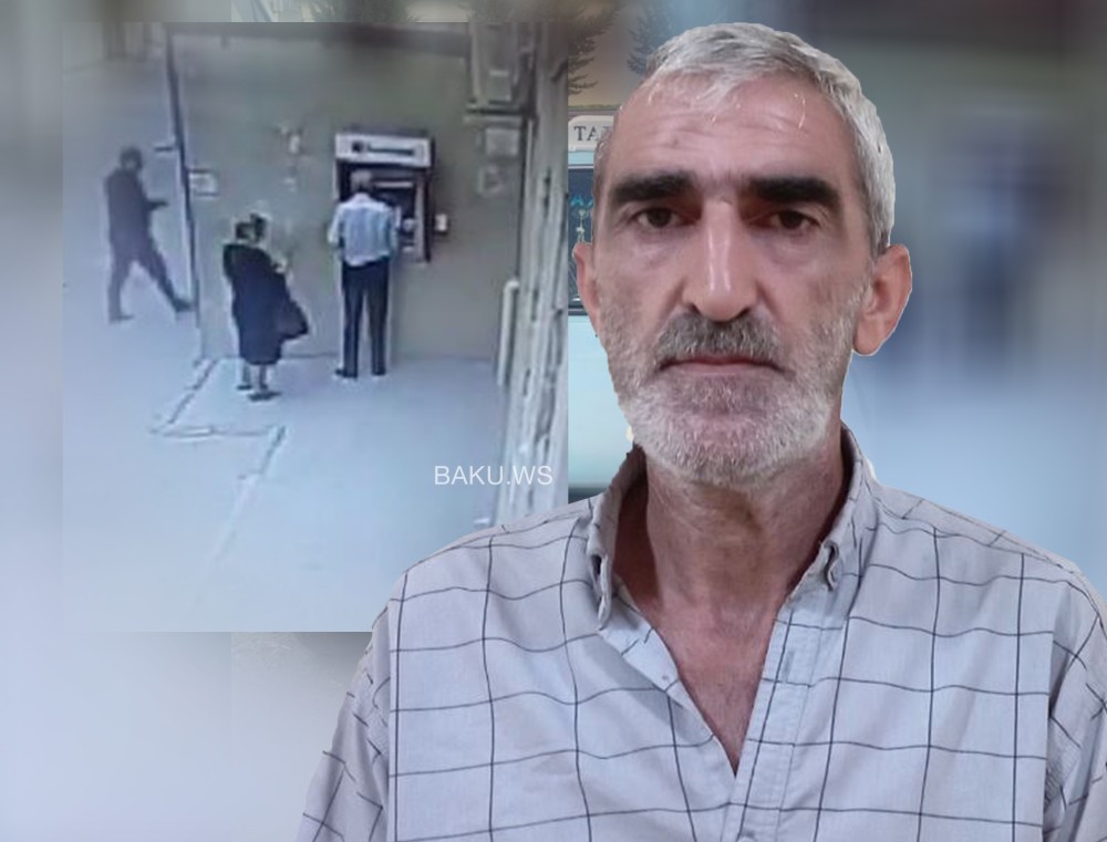 Yaşlı qadın bankomatdan pul çəkmək üçün kömək istədi başınagörün nə iş gəldi  - FOTO