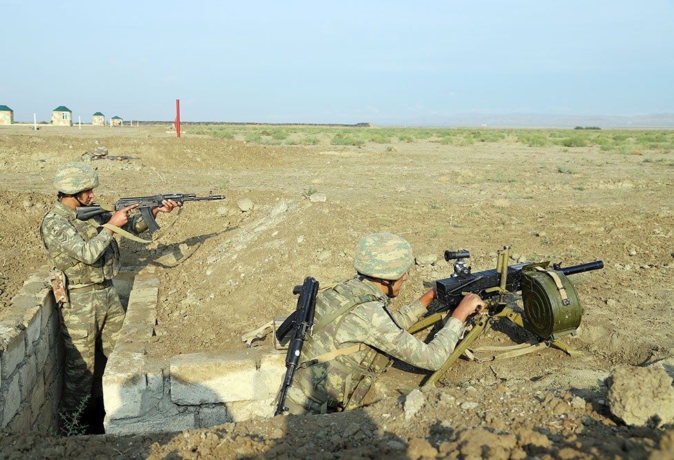 Müdafiə Nazirliyi məlumat yaydı- FOTOLAR