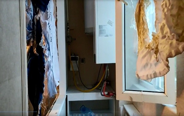 Azərbaycanda yaşayış binasında partlayış- Yaralanan var (VİDEO)