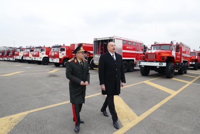 Kəmaləddin Heydərov Prezidentə raport verdi- FOTOLAR