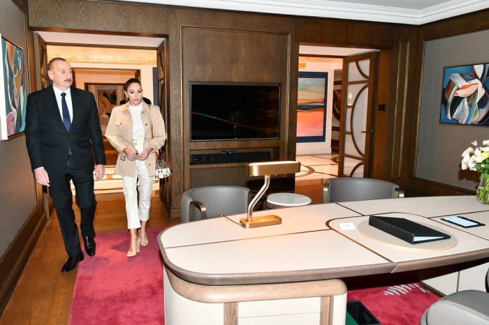 Prezident və Birinci xanım açılışa qatıldılar- YENİLƏNİB (FOTOLAR)