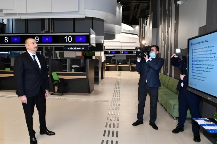 Prezident 5 saylı DOST Mərkəzinin açılışındaiştirak edib (FOTOLAR) - YENİLƏNİB