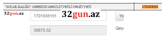 "SOCAR-DALĞIC" vergi borcu üzə çıxdı