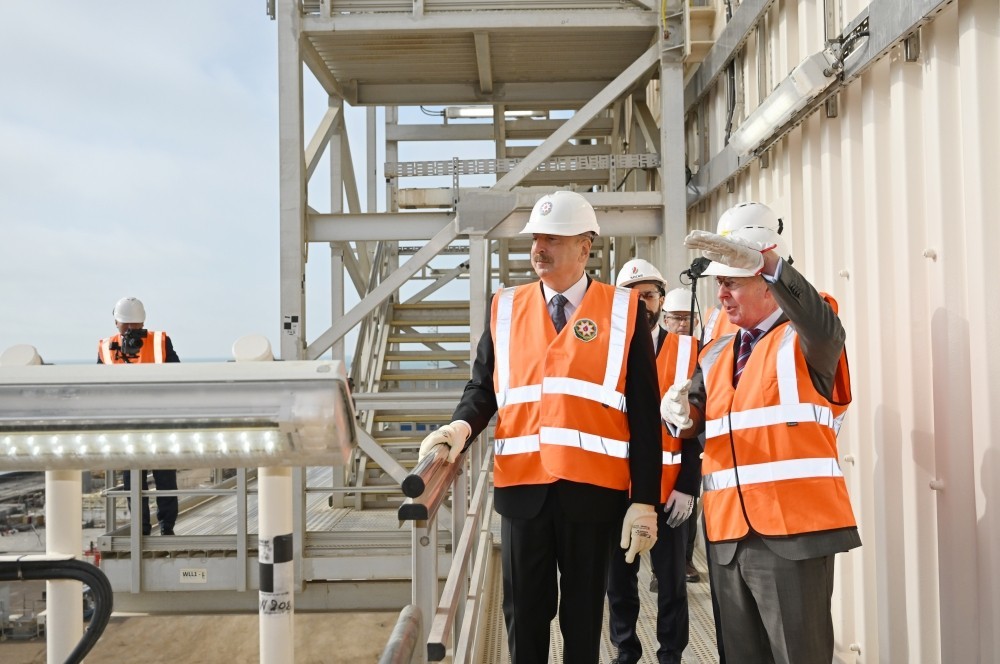 Prezident mərasimə qatıldı- FOTOLAR