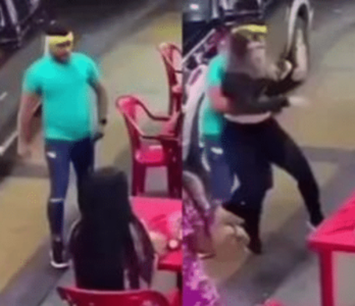 Sevgilisi ilə getdiyi kafedə ərini başqa qadınla tutdu- Dava düşdü (FOTO)