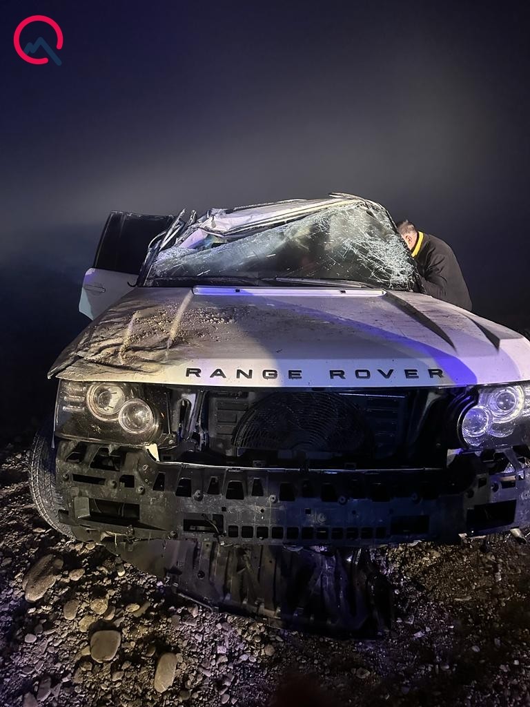 Rafael Dağlı ağır qəzaya düşdü- VİDEO