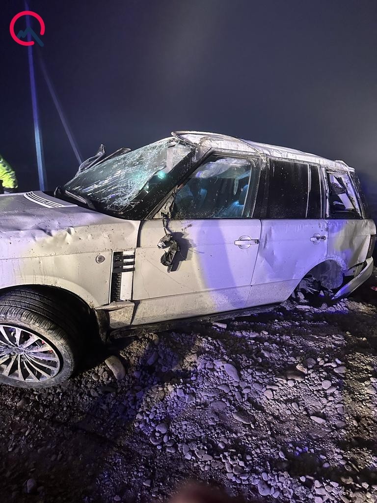 Rafael Dağlı ağır qəzaya düşdü- VİDEO