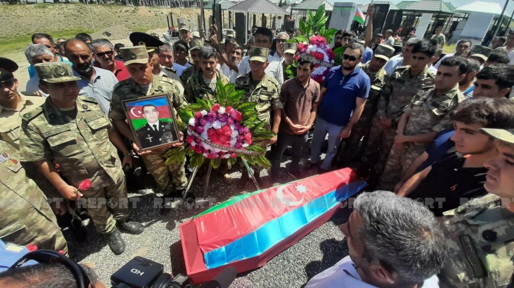 Kəlbəcərdə göldə boğulan şəhid kapitanınölümündən əvvəlki görüntüsü