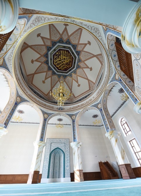 Prezident və birinci xanım“Cümə” məscidinin açılışında (FOTOLAR+ YENİLƏNİB)