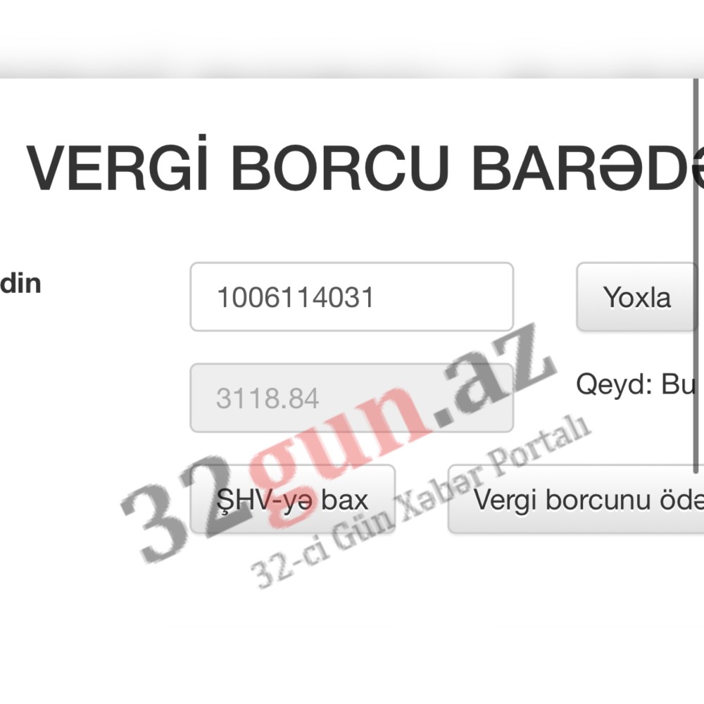Vergi borcu olan "VNM SERVİS” yenə tenderdə qalib seçildi(FOTO)