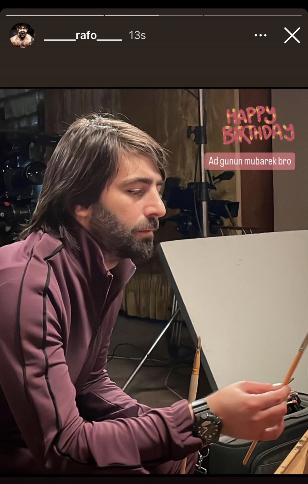 Rafael Ağayevin Elşad Xose ilə bağlı paylaşımı- FOTO