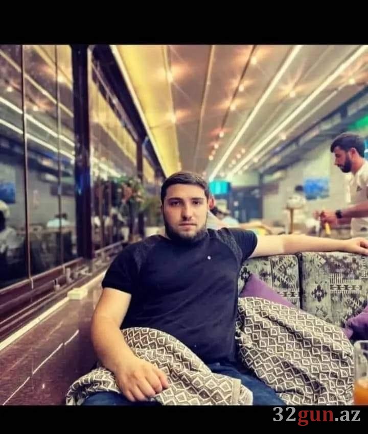 Parkda çay içərkən dünyasını dəyişəngəncin fotosu