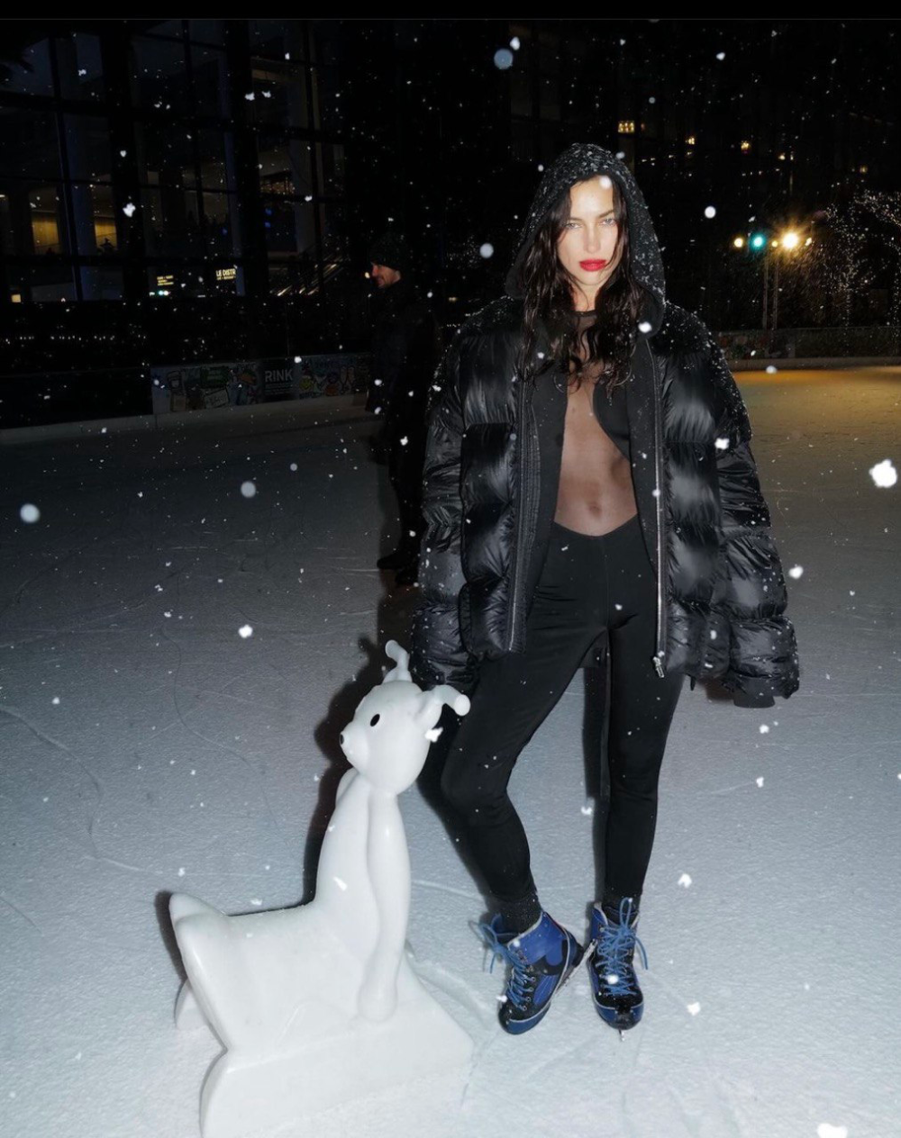 İrina Şeyk ad gününü qeyri-adi şəkildə qeyd edib