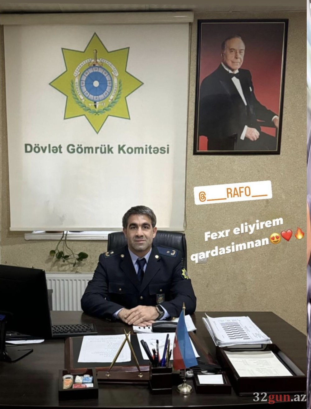 “Qara Brilliant” Rafael Ağayevin vəzifə başında çəkilmiş- FOTOSU YAYILDI