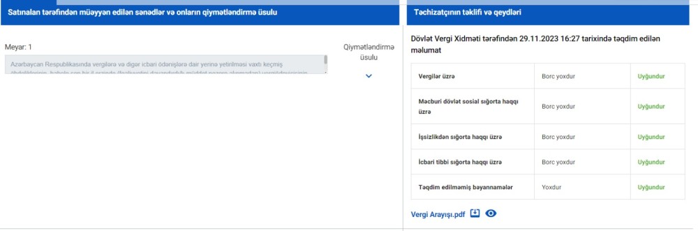 Kliniki Uroloji Xəstəxananın tenderində qalib olan şirkətdən AÇIQLAMA- Vergi borcu ilə bağlı