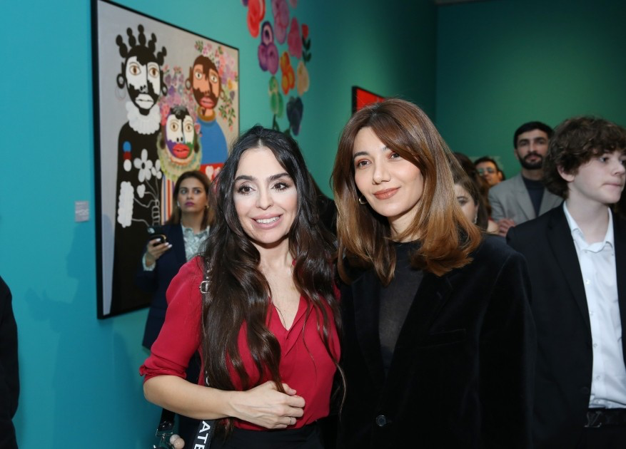 Leyla Əliyeva və Arzu Əliyeva açılışda iştirak etdilər(FOTOLAR)