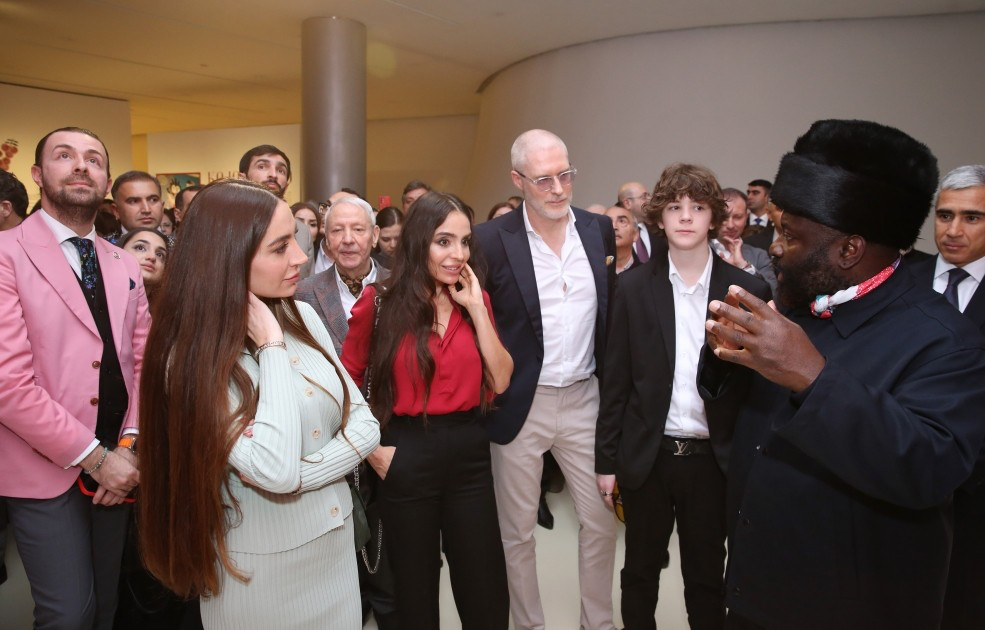 Leyla Əliyeva və Arzu Əliyeva açılışda iştirak etdilər(FOTOLAR)