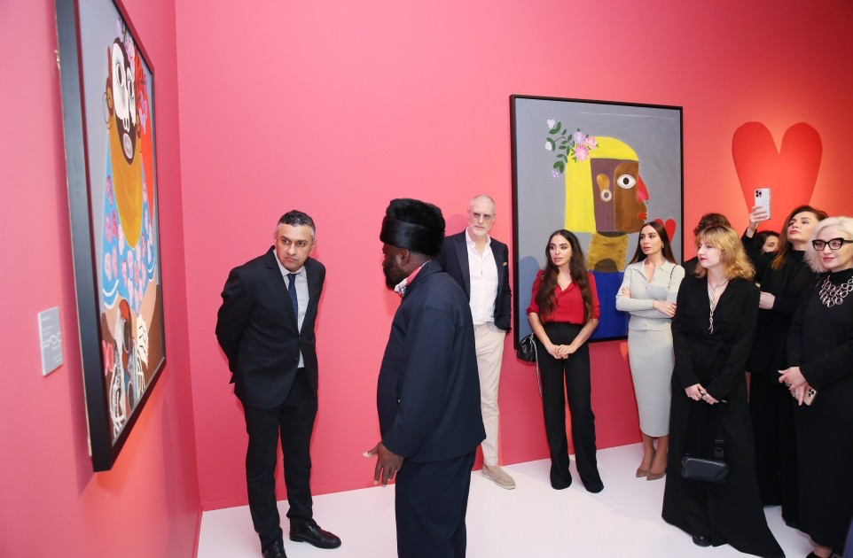 Leyla Əliyeva və Arzu Əliyeva açılışda iştirak etdilər(FOTOLAR)