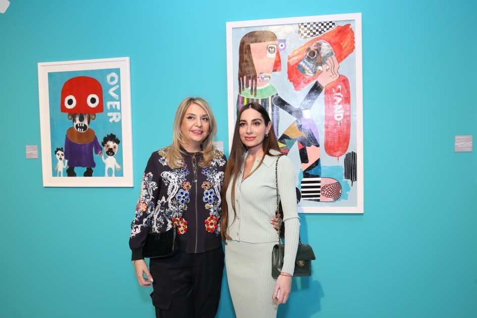 Leyla Əliyeva və Arzu Əliyeva açılışda iştirak etdilər(FOTOLAR)