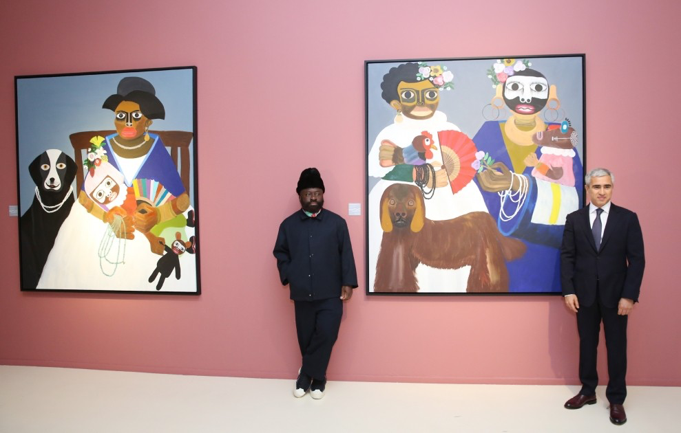 Leyla Əliyeva və Arzu Əliyeva açılışda iştirak etdilər(FOTOLAR)