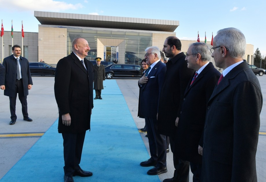 İlham Əliyevin Türkiyəyə rəsmi səfəri başa çatdı - FOTOLAR (YENİLƏNİB)