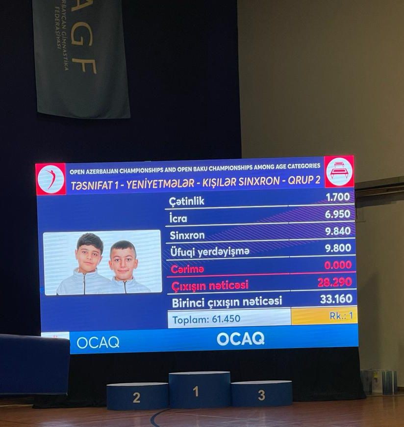 Azərbaycan çempionatının qalibi 9 yaşlı gimnast Murad Həsənlinin yeni uğurları- FOTOLAR