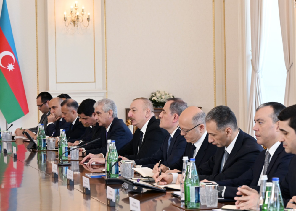 Azərbaycan və Qırğızıstan Dövlətlərarası Şurasının ikinci iclası keçirilib - FOTOLAR