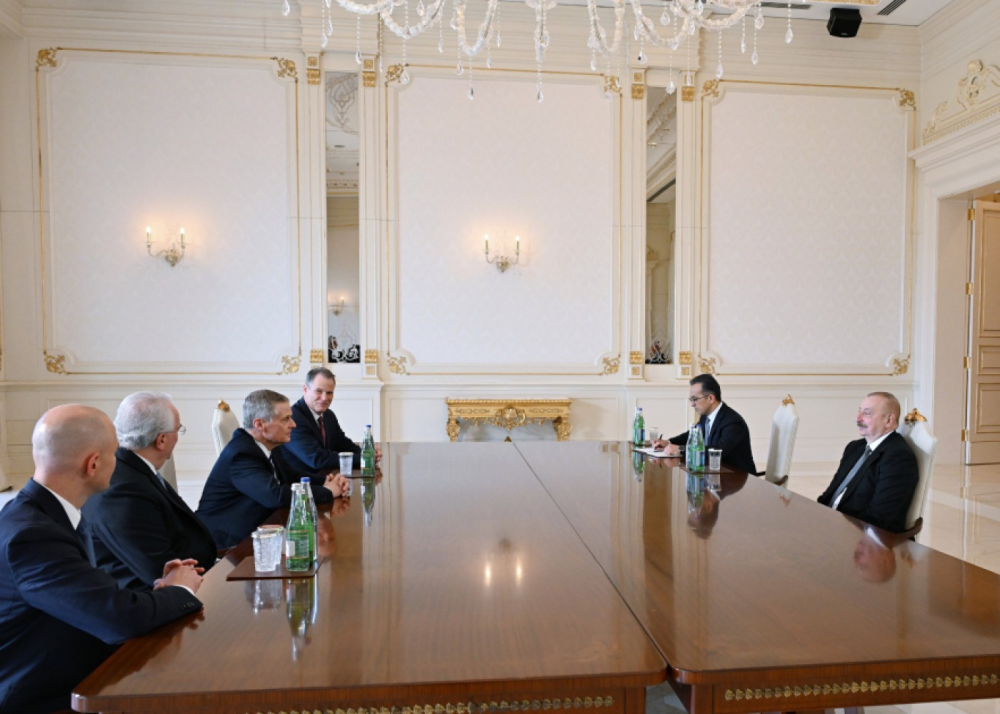 Prezident ABŞ-nin Mormon Kilsəsinin və Stirlinq Fondunun nümayəndələrini qəbul etdi - FOTO